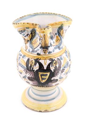 Schnabelkrug mit Doppeladler, - Antiques