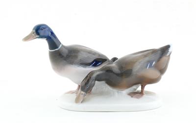 2 Enten, - Antiques