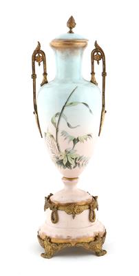 Deckelvase, - Antiquariato