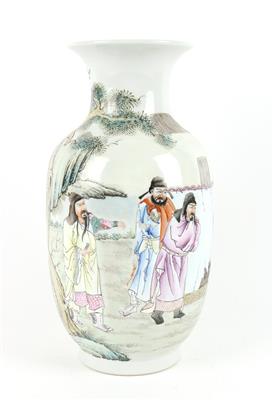 Famille rose Vase, - Asiatika