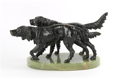 2 Vorstehhunde, - Antiquariato