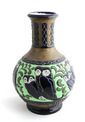 Jugendstil-Vase, - Antiquitäten