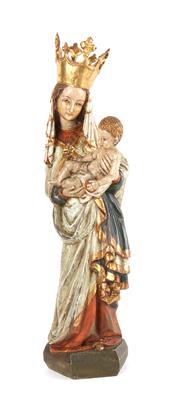 Madonna mit Kind, - Antiquariato