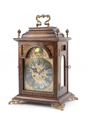 Kleine Wiener Spätbarock Stockuhr - Antiquitäten