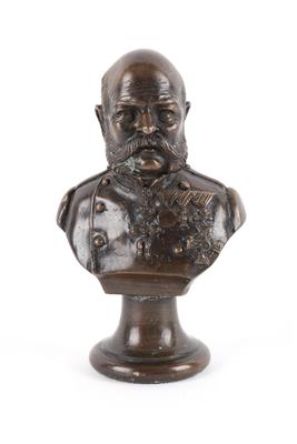 Kaiser Franz Joseph I. von österreich - Büste, - Starožitnosti