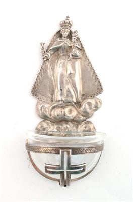 Münchner Silber Weihwasserbehälter, - Stříbro