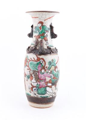 Famille rose Vase, - Antiques