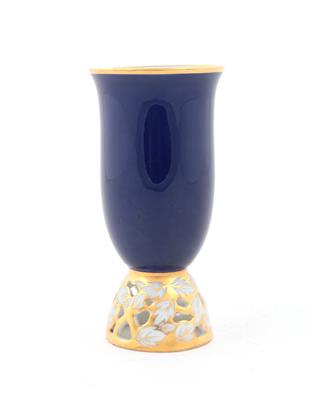 Kleine Art Deco Fußvase, - Antiquariato