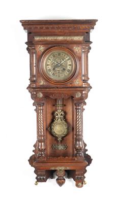 Altdeutsche Freischwinger Wandpendeluhr - Antiques, clocks, scientific Instruments and models