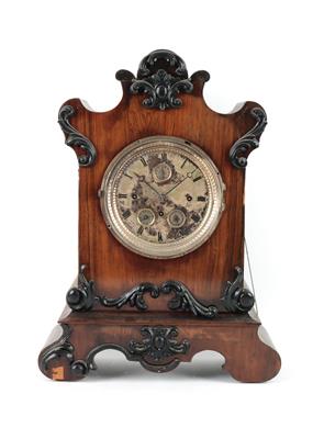 Biedermeier Kommodenuhr mit Kalenderanzeige - Antiques, clocks, scientific Instruments and models