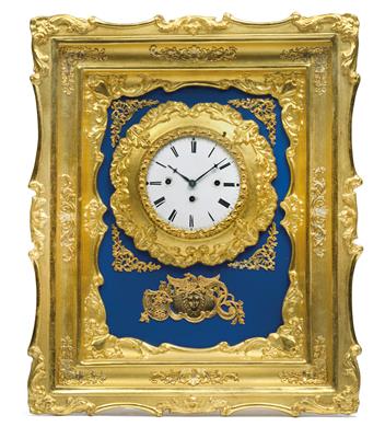 Kleine Biedermeier Rahmenuhr - Antiquariato, orologi, strumenti scientifici a modelli