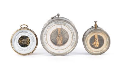 Konvolut: 5 Barometer und Polymeter - Antiquitäten, Uhren, historische wissenschaftliche Instrumente und Modelle