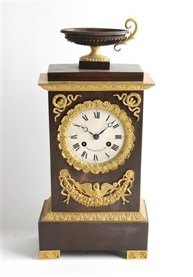 Louis Philippe Bronze Kaminuhr - Antiquitäten, Uhren, historische wissenschaftliche Instrumente und Modelle
