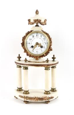 Neoklassizismus Marmor Kamingarnitur - Antiques, clocks, scientific Instruments and models
