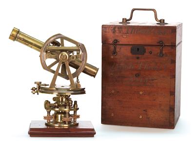 Theodolit von Louis Casella - Antiquitäten, Uhren, historische wissenschaftliche Instrumente und Modelle