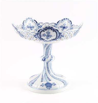 Meissen Zwiebelmuster Tafelaufsatz, - Antiques