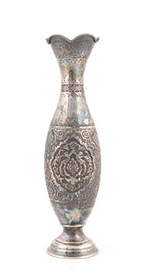 Silber Vase, - Argenti