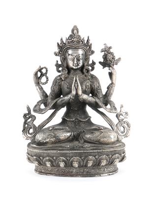 Bodhisattva Shadakshari Avalokiteshvara, - Asiatica