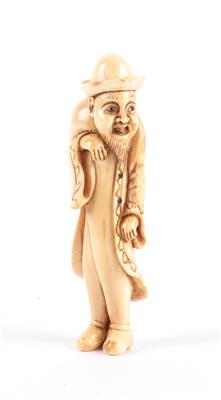 Netsuke eines Holländers, - Asiatica