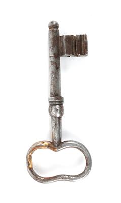 Barocker Eisenschlüssel, - Antiquitäten