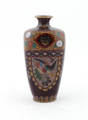 Cloisonné Vase, - Antiquariato