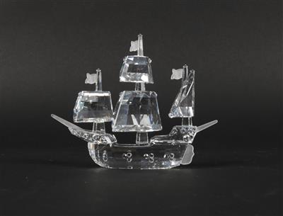 Swarovski-Segelschiff, - Antiquariato