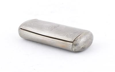 Wiener Silber Deckeldose, - Antiques