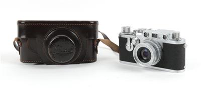 LEICA IIIf - Historické vědecké přístroje, globusy a fotoaparáty