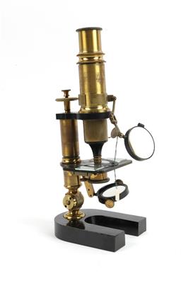 Mikroskop von Bardou - Strumenti scientifici, globi d'epoca e macchine fotografiche