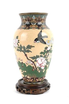 Cloisonné Vase, - Antiquitäten