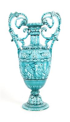 Historismus Henkelvase, - Antiques