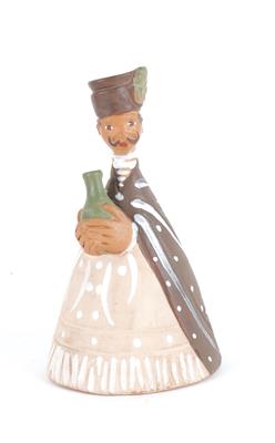 Margit Kovacs(Györ 1902-1977 Budapest, Mann mit Flasche, - Antiquariato