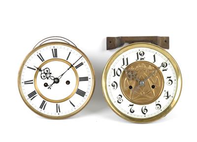 Konvolut Gewichtszug Wandpendeluhrwerke des 19. Jahrhunderts - Watches