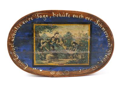 Große Spanschachtel, - Antiques