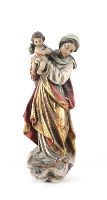 Madonna mit Kind, - Antiquariato