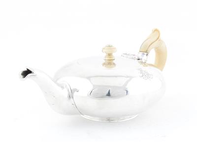 Wiener Silber Teekanne von 1858, - Silver