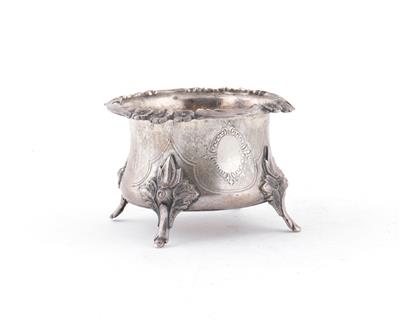 Silber Gewürzschälchen, - Antiques