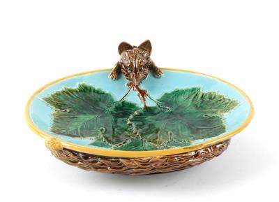 George Jones Schale mit Fuchs, - Antiques