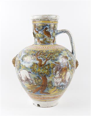 Henkelvase, - Antiques