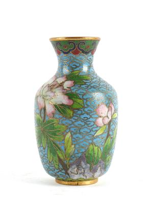 Kleine Cloisonné Vase, - Starožitnosti