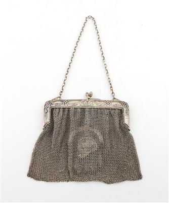 Deutsche Silber Tasche, - Antiquariato