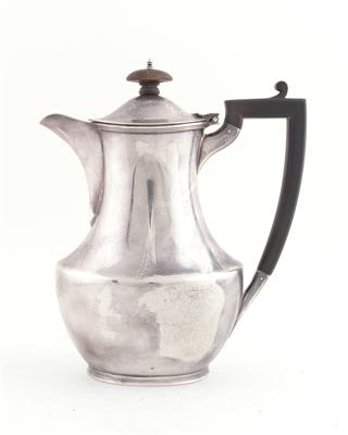 Sheffielder Silber Kaffeekanne, - Antiquariato
