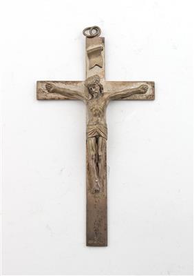 Wiener Silber Corpus Christi mit Kruzifix, - Antiquariato
