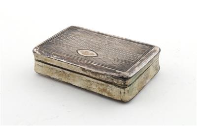 Wiener Silber Deckeldose von 1824, - Antiquitäten