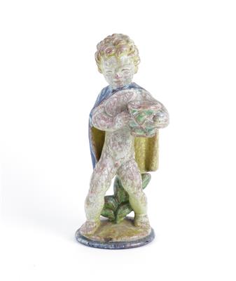 Putto mit Topf, - Antiques