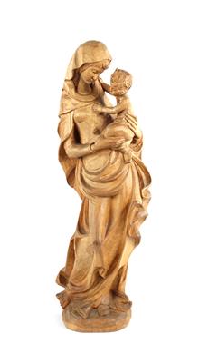 Madonna mit Kind, - Antiquariato