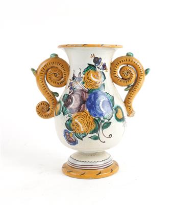 Henkelvase, - Antiques