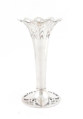Deutsche Silber Vase, - Antiques