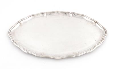 Wiener Silber Tablett, - Antiquitäten