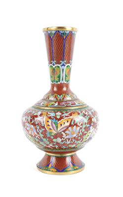 Cloisonné Vase, - Antiques